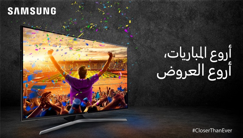 Closer than Ever to the Action with Samsung TVs